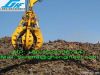 Excavator Hydraulic Orange peel Grab