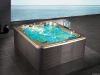 Hot tub Hyspas massage bathtub Luxury outdoor Spa with LED light Video
