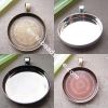 Wholesale Photo Jewelry Pendant Trays  with glass inserts