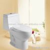 Siphonic one-piece toilet