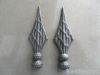 wrought iron spear poi...