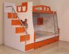 MDF Panels Children Bunk Bed