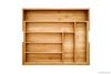 Bamboo Storage Box, Large Expandable Drawer Organizer