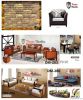 natural rattan and wood indoor furniture