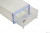 plastic storage box with drawer
