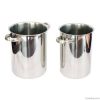 Stainless Steel Ice Bucket With Plastic Handle