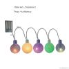 2013 new product led RGB remote control ball for christmas tree