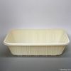 Corn starch Bio-based Disposable Tray 192*138*20mm/ 7.6 inch