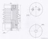 12kv Epoxy resin casting switchgear sensor