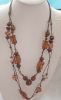 handicraft wooden necklace