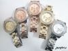 wholesale cheap MK watch , rhinestone golden watch , hot sell watch