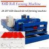 New type 828 glazed tile roll forming machine