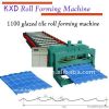 New type 828 glazed tile roll forming machine