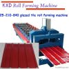 New type 735 corrugated glazed tile roll forming machine supplier in b