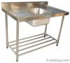 Manufacturer of restaurant kitchen stainless steel sink bench