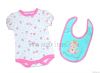 Baby bodysuits and bibs
