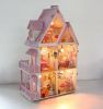 Europe Wooden Dollhouse Miniatures, Sunshine Alice wood dollhouse mini
