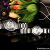 quartz luxury diamond wrist brand watch for men and women roman dial