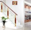XY-120428 stainless steel and wood stair balustrade