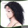 hot sells i4inch jet black indian virgin hair with full lace wi
