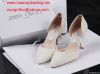 Pearl j-immy fashion diamond lady's wedding shoes pointed stiletto shoes