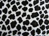 100% polyester animal print velboa