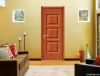 solid wood pvc film single door designs interior