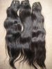 Top quality 100% virgin remy Indian hair weft / weaving real human braiding Machine weft