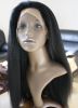 human hair full lace wigs,100% human hair wig,hand-tied full lace natural color remy brazilian human hair wig 