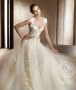 2013 new custom romantic white wedding dress/bridesmaid