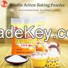 Double acting baking powder for bakery with baking soda