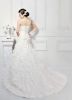 One Shoulder Chiffon Bridal Dress