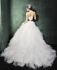 New Fashion Ruffle Applique Wedding Dress