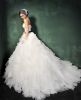 New Fashion Ruffle Applique Wedding Dress