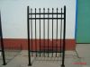 Galvanized or powder coated palisade fence