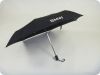 cute automatic blue 3 fold cheap promotion umbrella for me