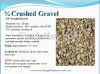 3/4 Washed Crushed Gravel