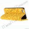 Leopard Case Folio Stand Leather Cover for iPhone 5