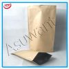 kraft paper stand up pouches/stand up pouch with ziplock