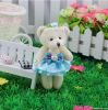 New arrival diamond jingyi dolls joint bear keychain doll