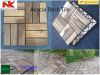 Vietnam wood DIY Interlocking flooring deck tiles