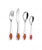 High-quality Baby spoon fork knife set with logo -children cutlery set pass CE