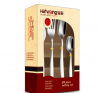 Textured Embossing handle Stainless Steel cutlery set with Elegent design