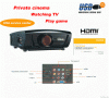 HDMI LED Video Projector DG-757 with WIFI 720P