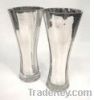 Silver Glass Flower Vases
