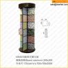 MM018 Revolved Metal Display Rack Stand for Mosaic Tile Glass Mosaic