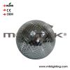 High quality led rotating disco mirror ball with diameter 10cm 4inch plastic core inner material