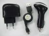 Universal car charger set for Iphone4/4s