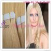 100% remy indian human hair extension tape wholesale peice