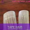 100% remy indian human hair extension tape wholesale peice